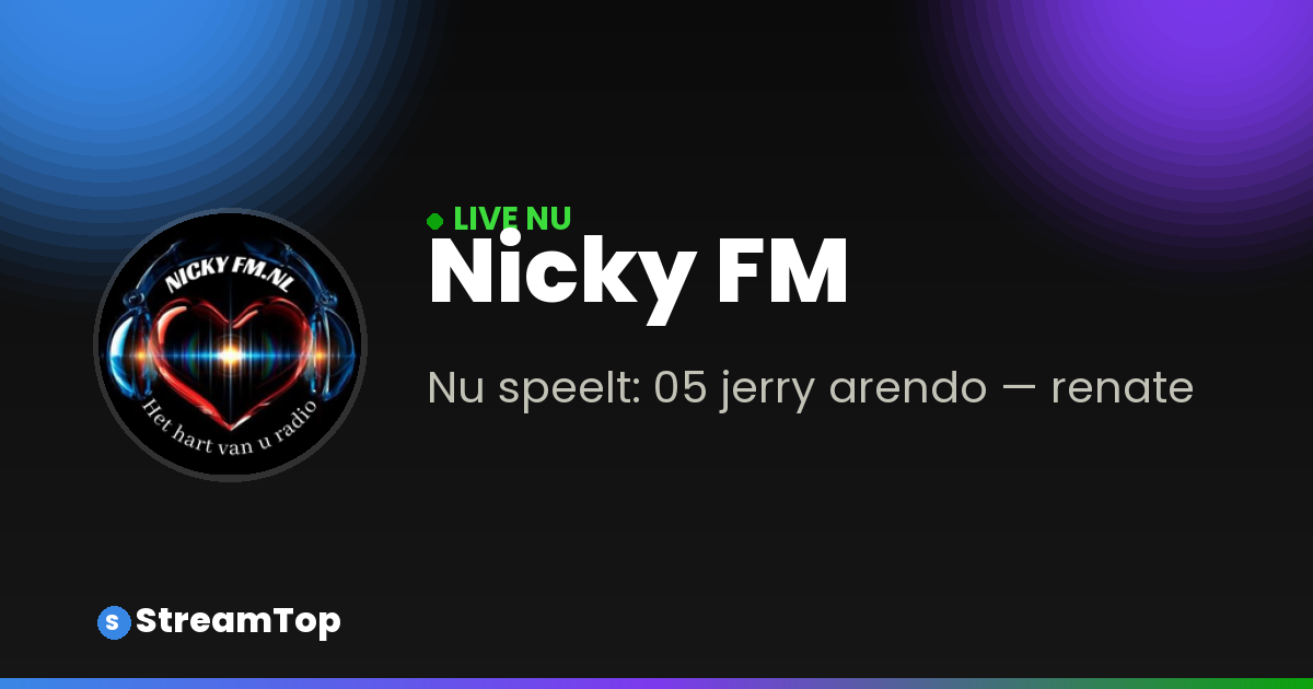 Teilen-Bild von Nicky FM