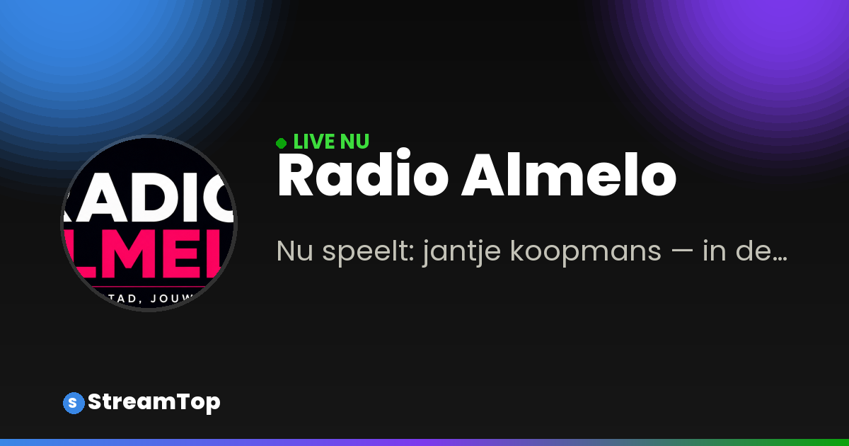 Teilen-Bild von Radio Almelo