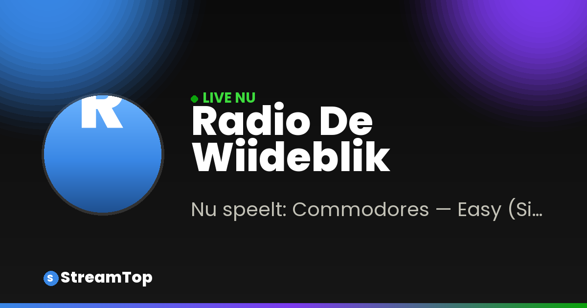 Teilen-Bild von Radio De Wiideblik