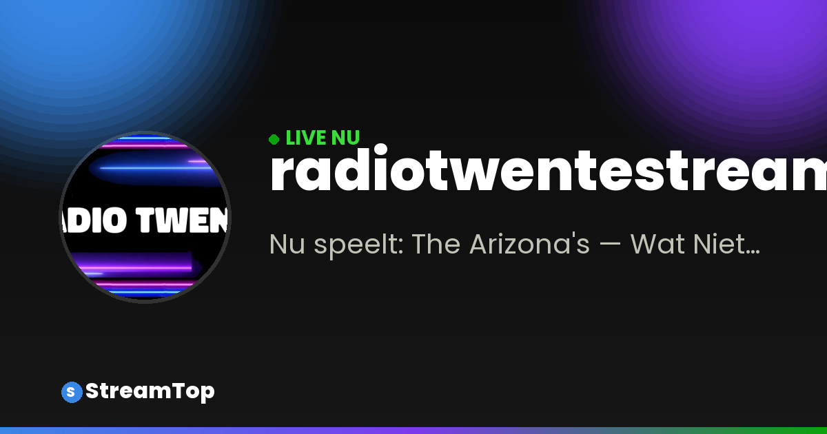 Teilen-Bild von radiotwentestream.com