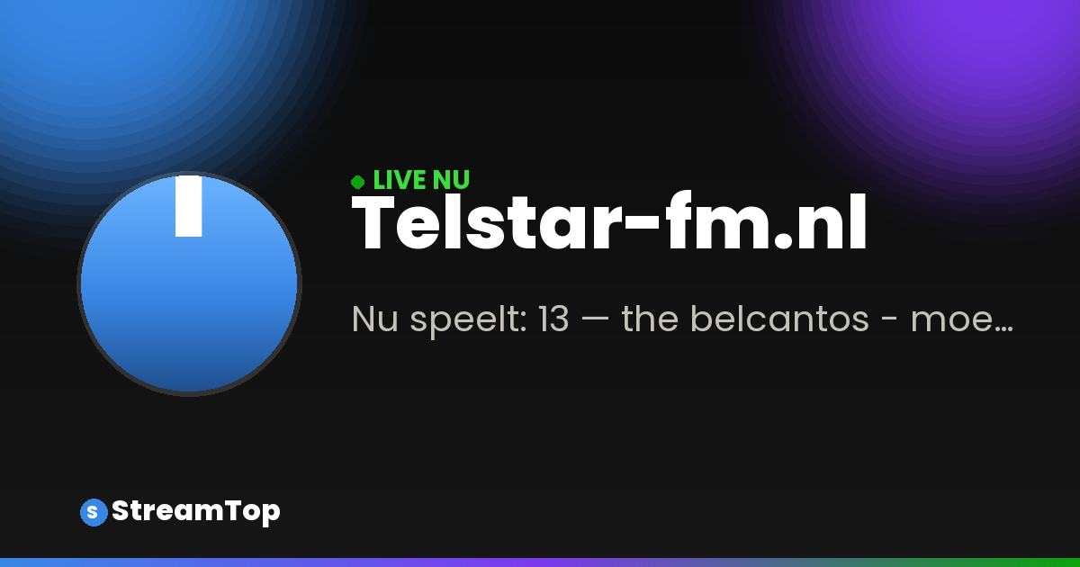 Teilen-Bild von Telstar-fm.nl