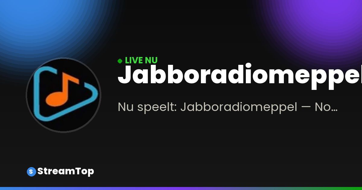 Share image of Jabboradiomeppel