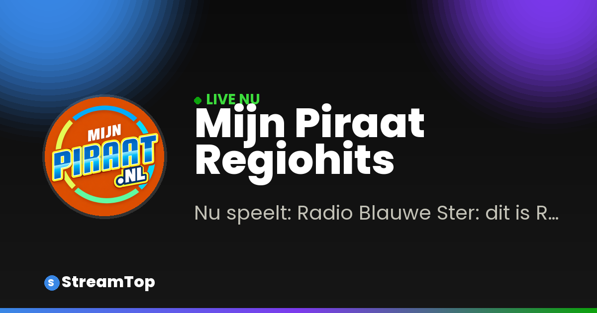 Share image of Mijn Piraat Regiohits