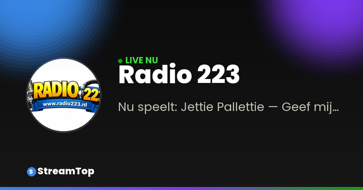 Share image of Radio 223