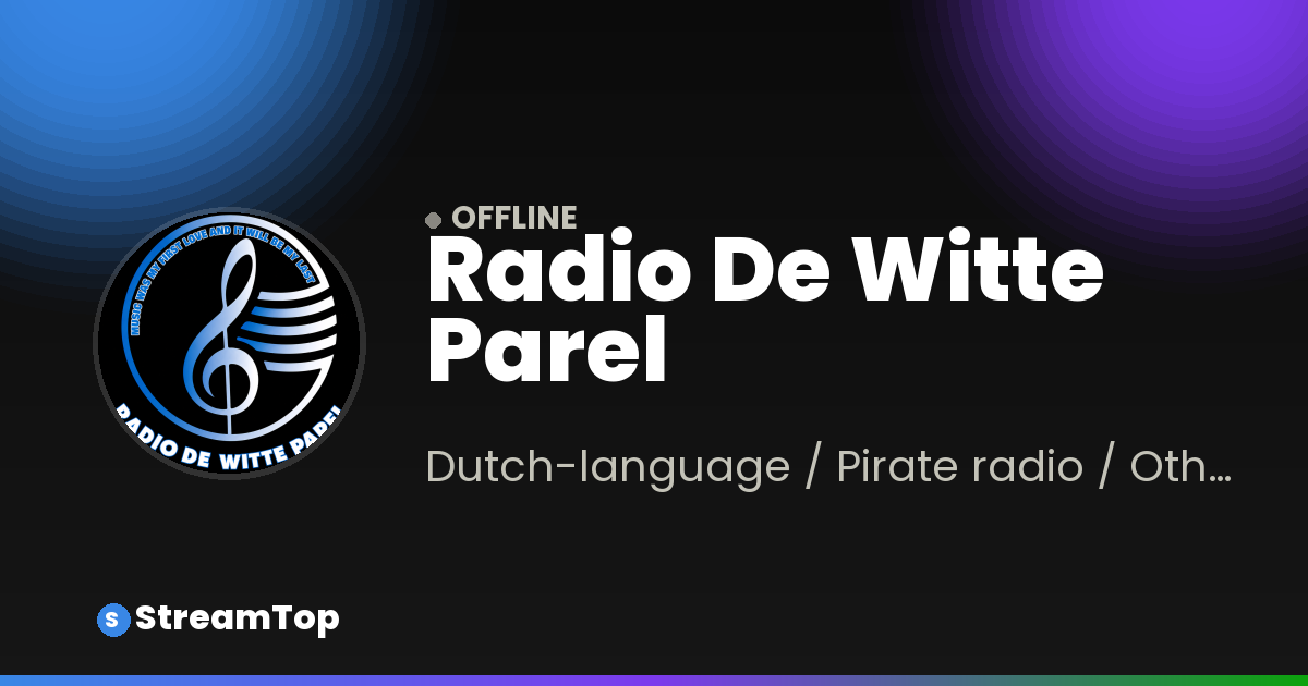 Share image of Radio De Witte Parel