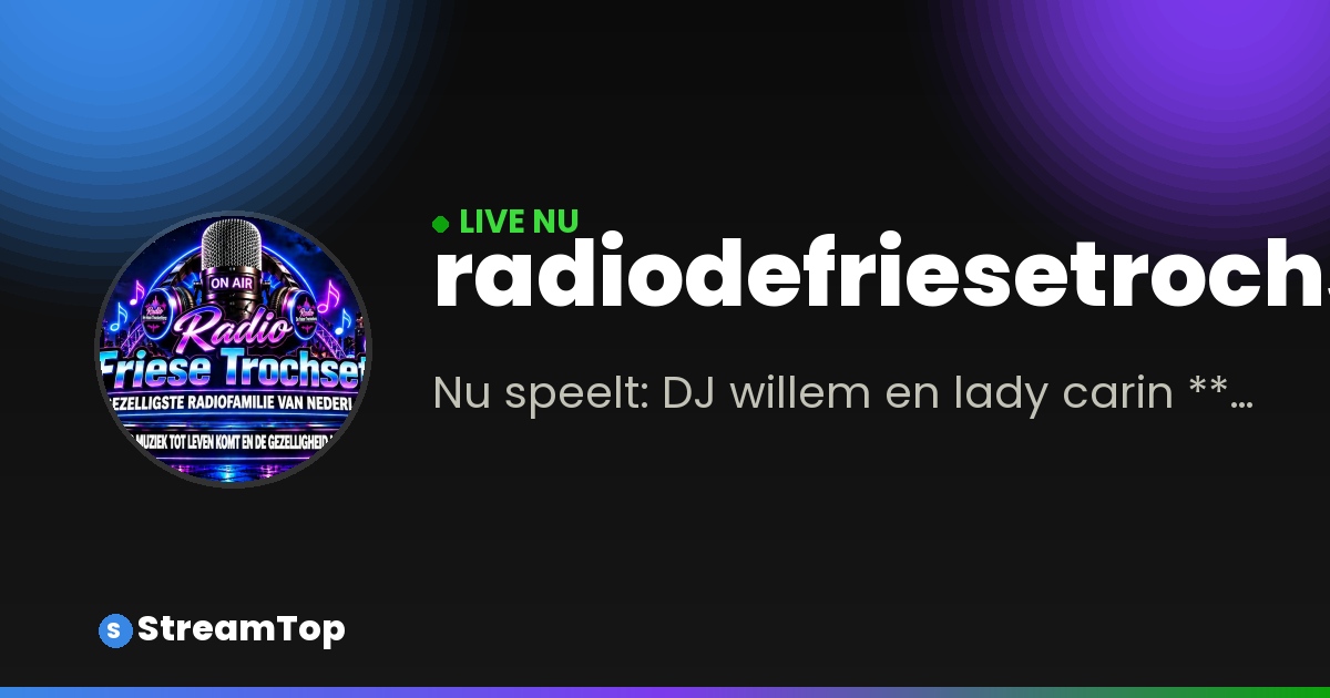 Share image of radiodefriesetrochsetters