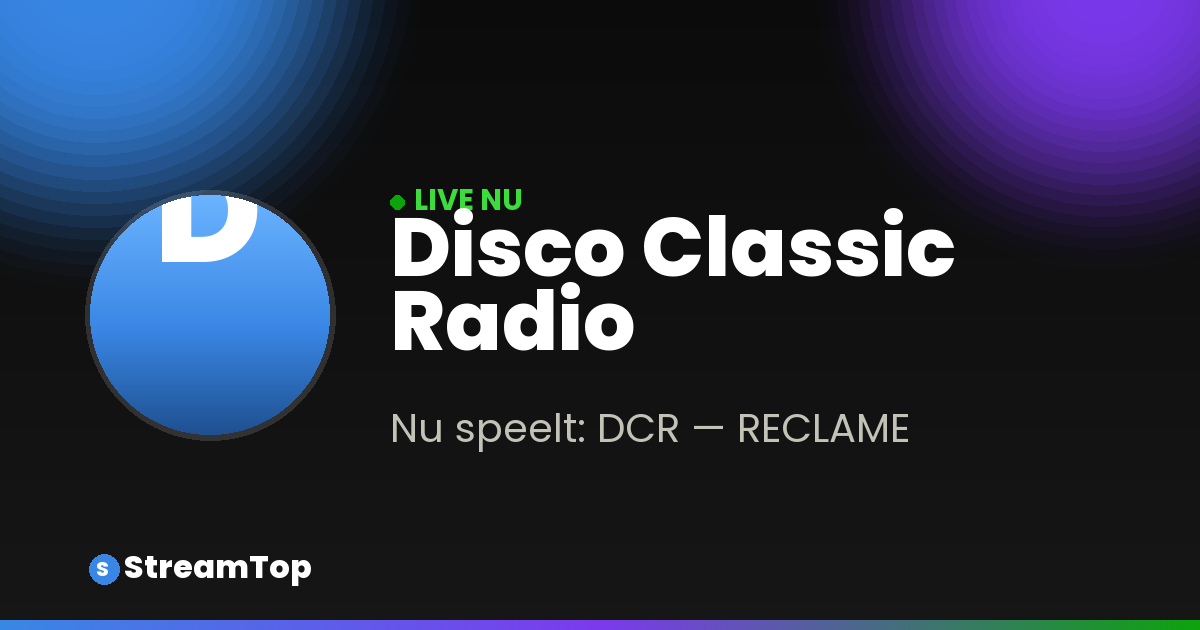 Deelafbeelding van Disco Classic Radio