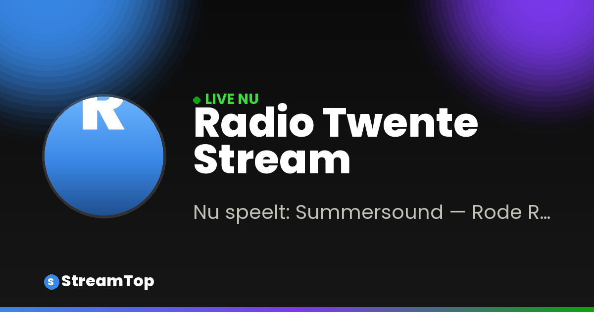 Deelafbeelding van Radio Twente Stream