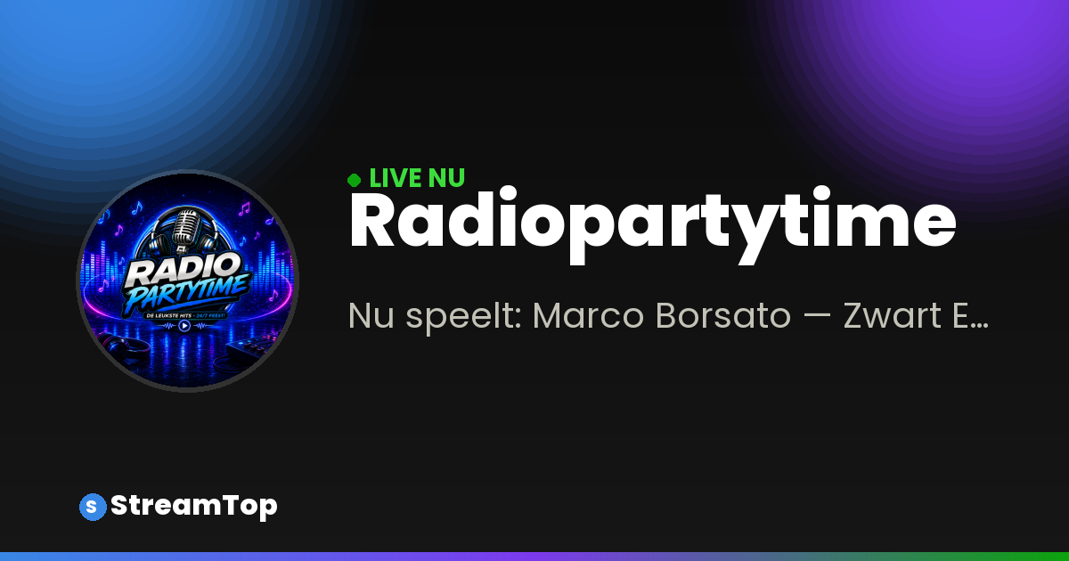 Deelafbeelding van Radiopartytime