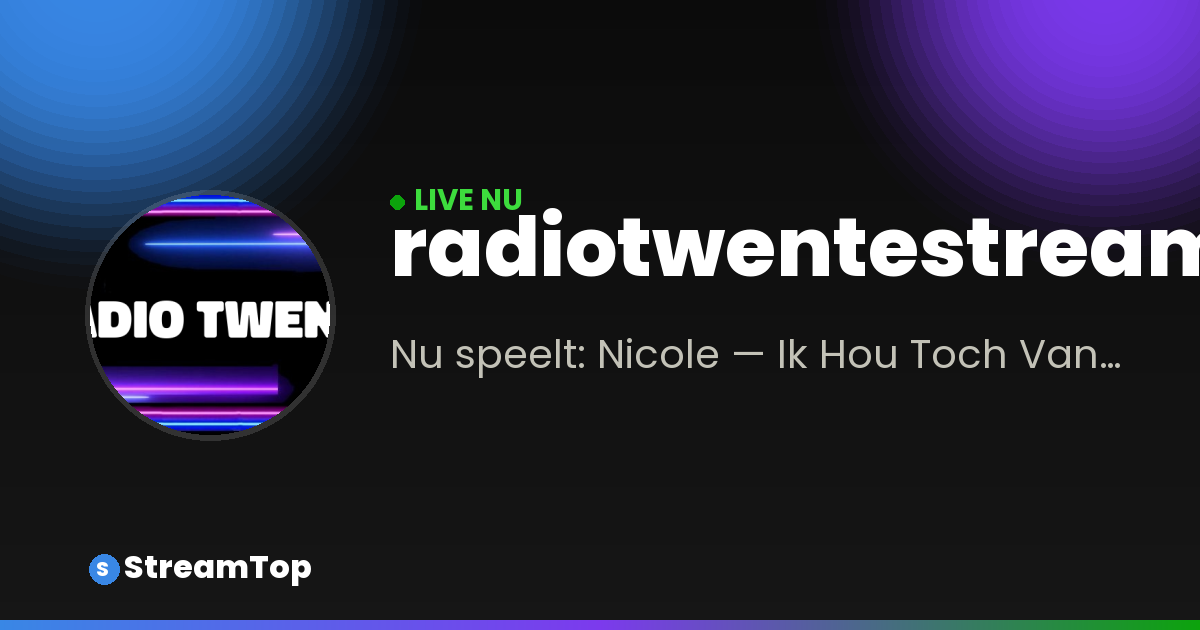 Deelafbeelding van radiotwentestream.com