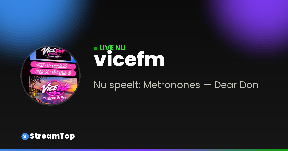 Deelafbeelding van vicefm