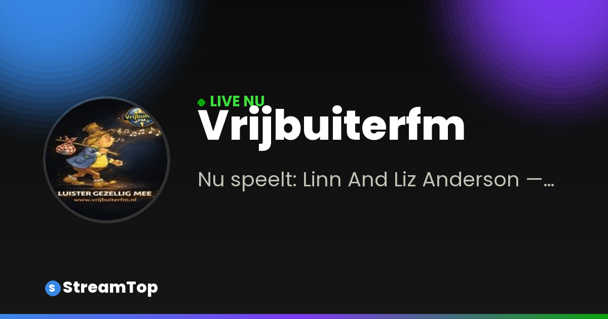 Deelafbeelding van Vrijbuiterfm